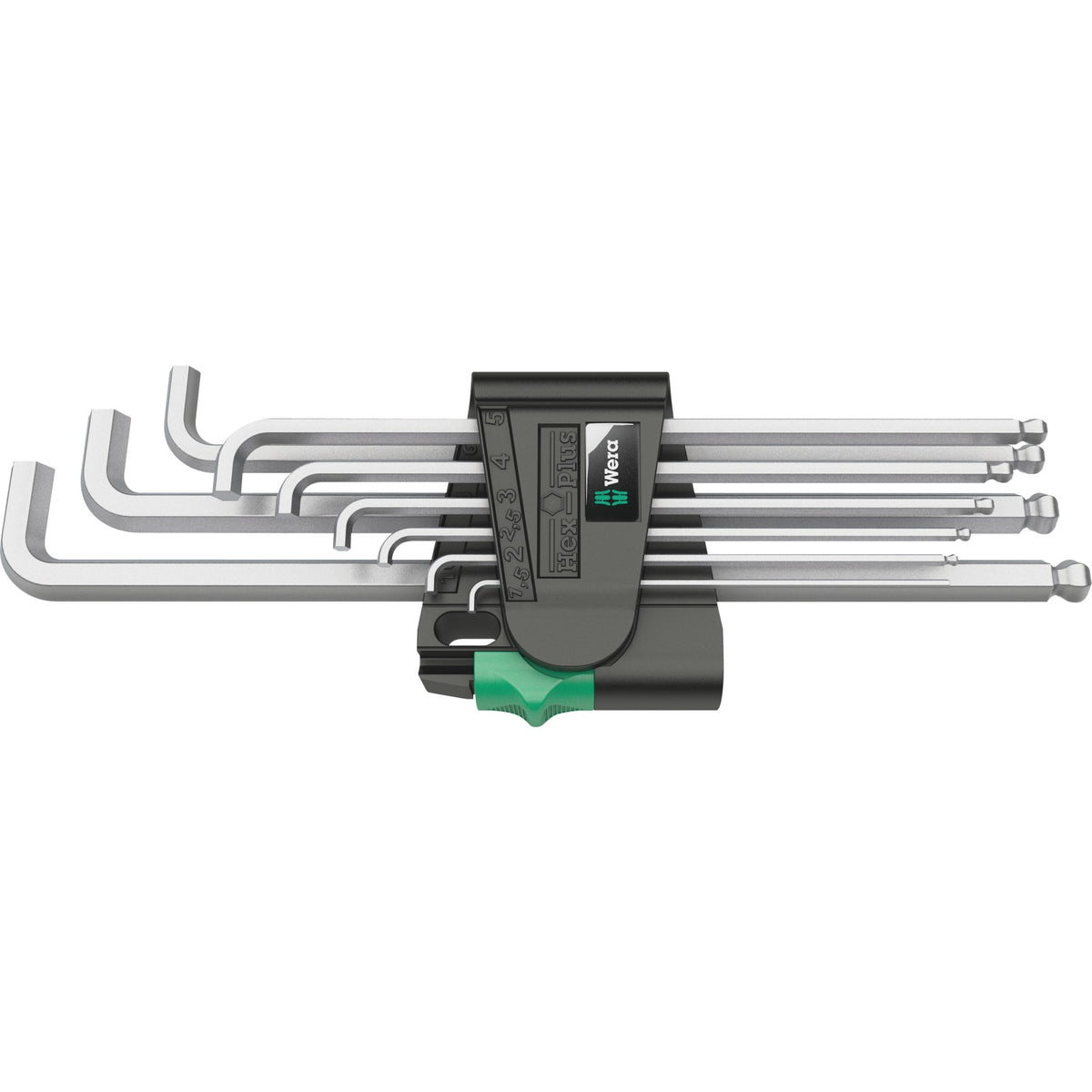 Wera ZUSS keys set 950 9 HEX-PLUS 4