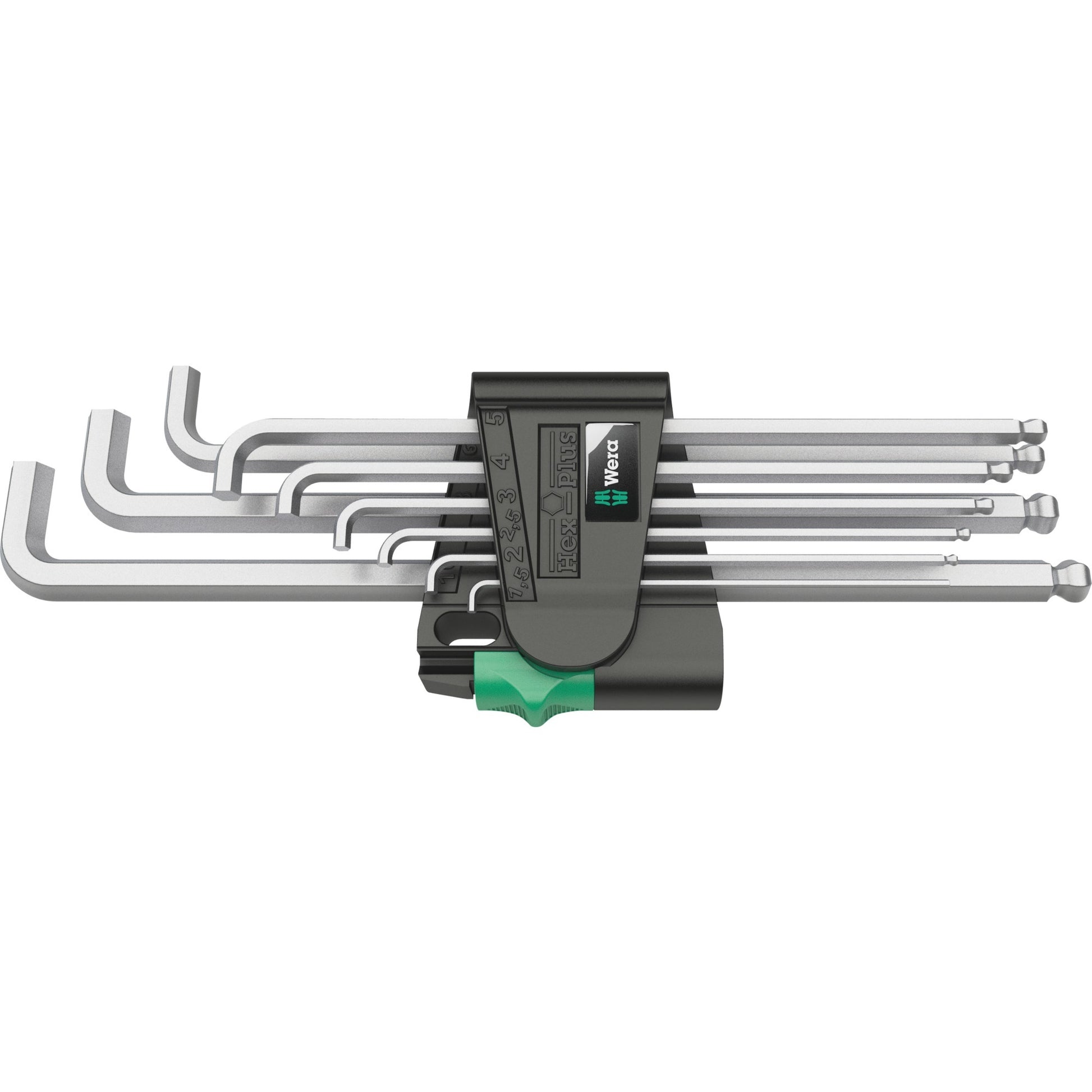 Wera ZUSS keys set 950 9 HEX-PLUS 4