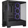 Carcasa de torre midi Asus a31 plus (negro | 2x USB-A | 2x USB-C | vidrio templado)
