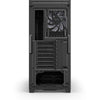 Custodia midi tower Sharkoon s25-w2 argb (nera | 2x USB-A | 1x USB-C | RGB | vetro temperato)