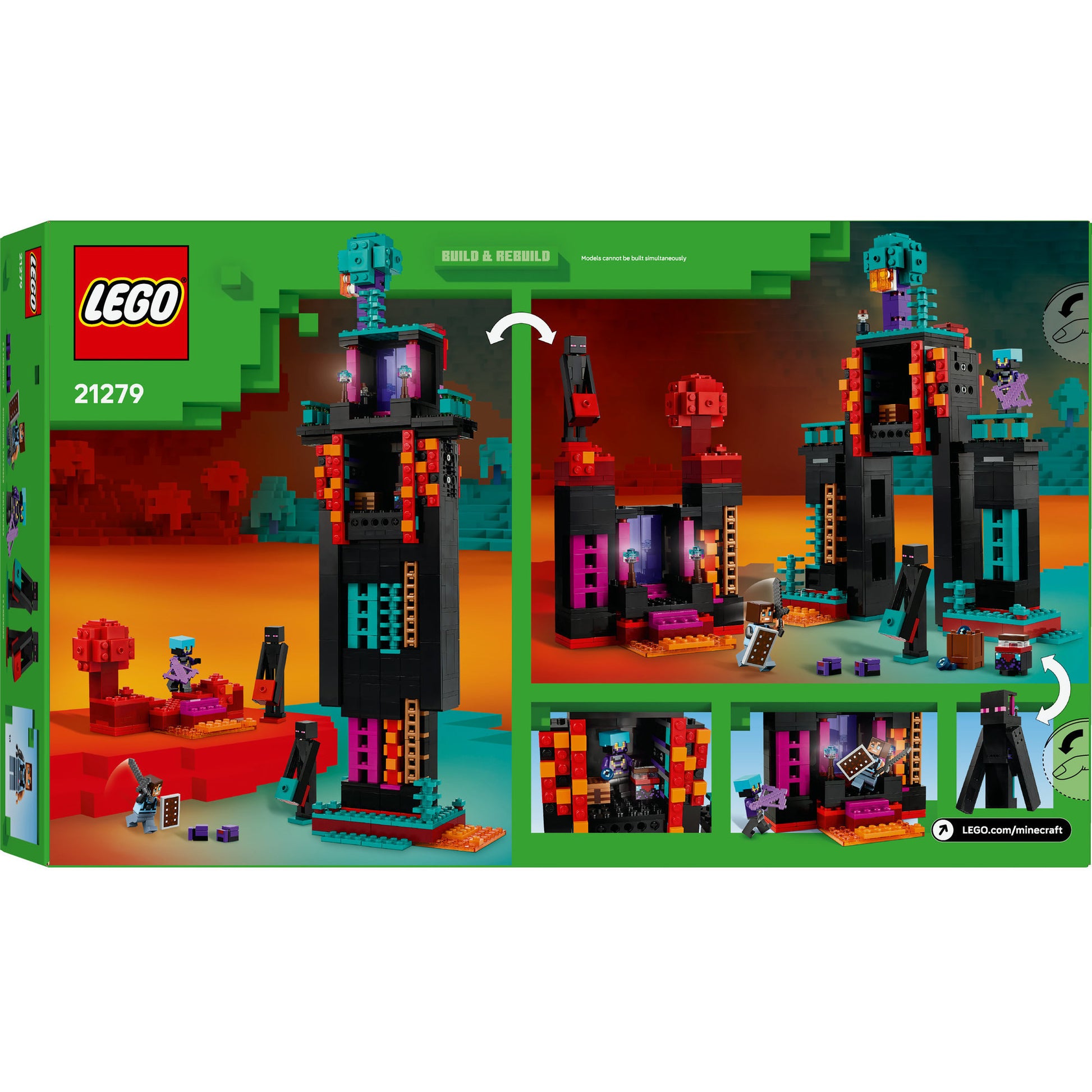 LEGO 21279 Minecraft La Torre Enderman