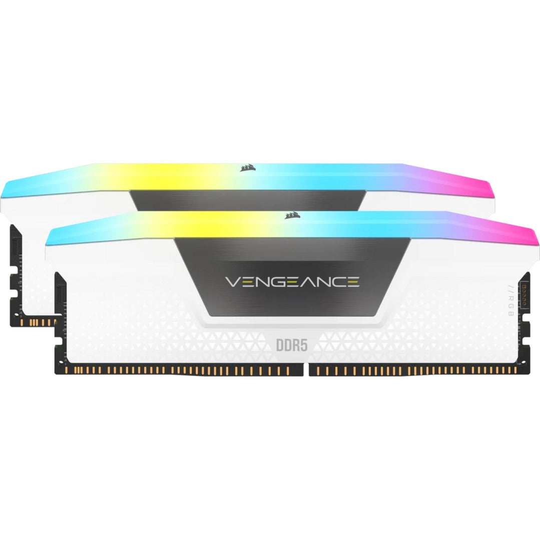 Corsair vengeance rgb ddr5 kit de mejora de luz iluminación led (blanco, cmhlekit2w-d5)