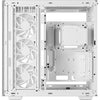Deepcool ch780 midi tower behuizing (wit | 4x usb-a | 1x usb-c | rgb | window)
