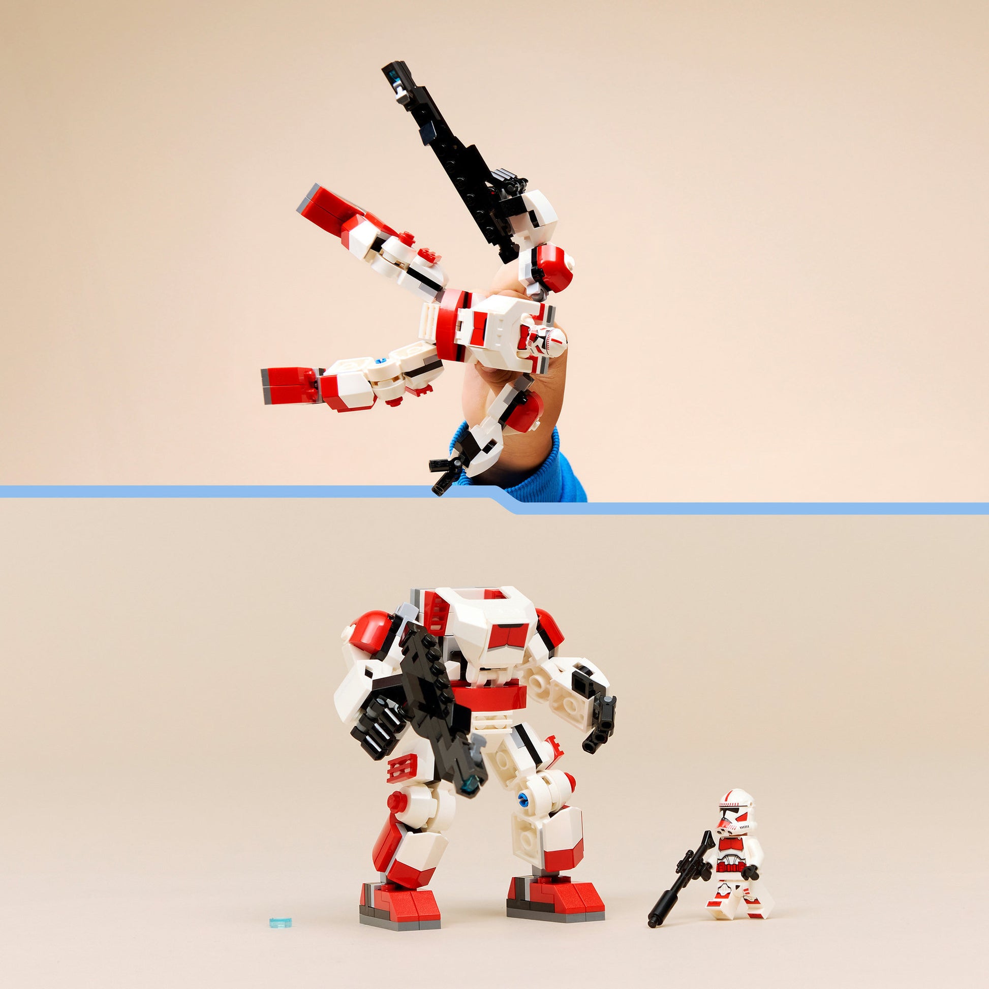 Lego star wars tm 75448 clon shock trooper mech | 2 piezas