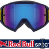 Occhiali Red Bull Spect Whip-001 Smoke con specchio blu - maschera MX