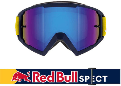 Occhiali Red Bull Spect Whip-001 Smoke con specchio blu - maschera MX