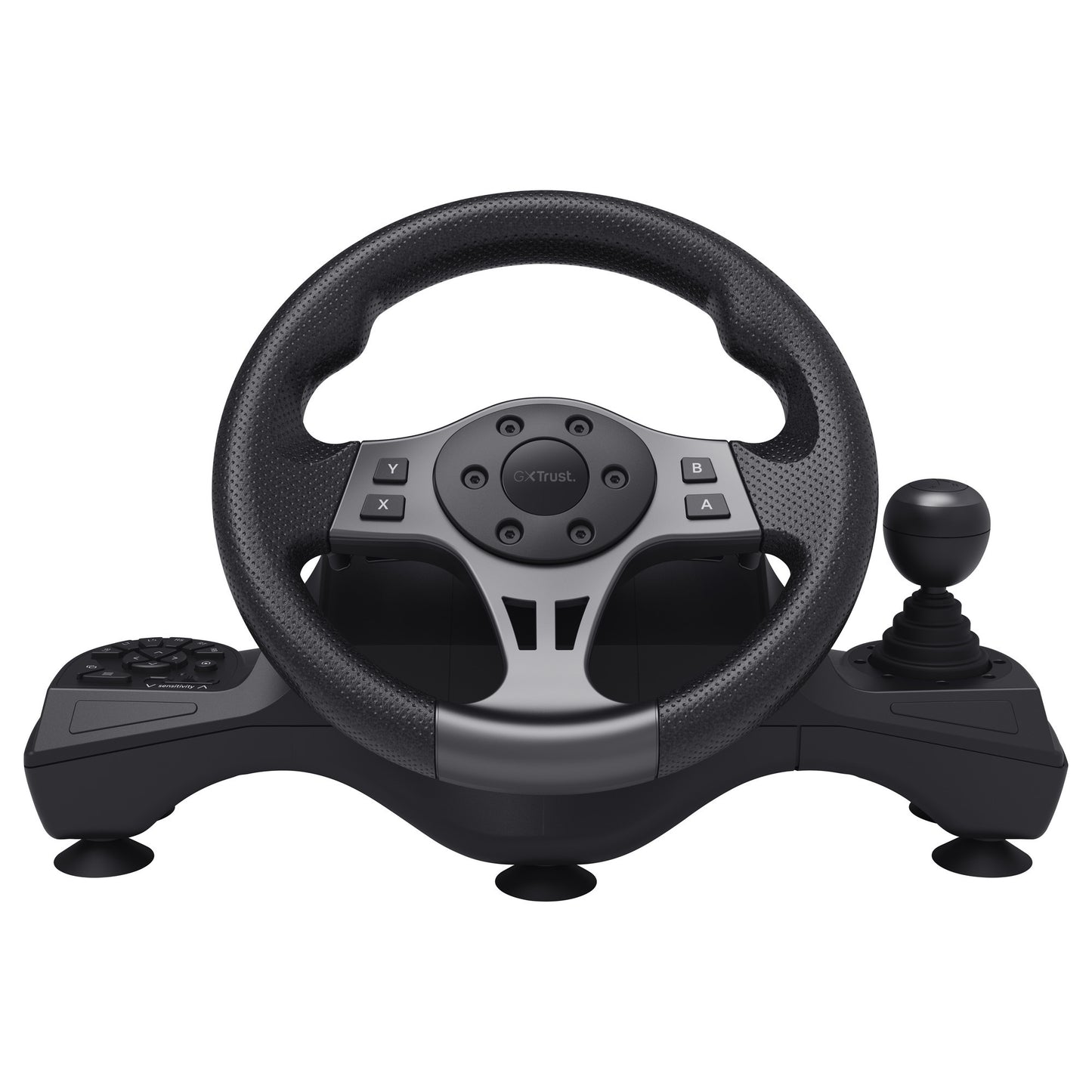 Volante da corsa Trust GXT 289 MOVI (nero, PC, Xbox Series X S, Switch, Playstation 4)