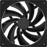 Nzxt f140q case fan (zwart, 140 x 140 x 25 mm, pwm) - afbeelding 2