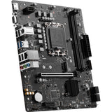Msi pro h610m-e ddr4 socket 1700 moederbord (zwart, gb-lan, sound, µatx) - afbeelding 8