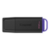 Memoria USB Kingston USB 512GB data traveller Exodia U3 (negro lila)