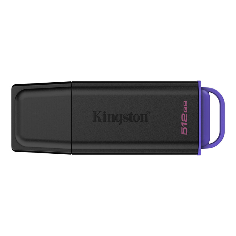 Memoria USB Kingston USB 512GB data traveller Exodia U3 (negro lila)