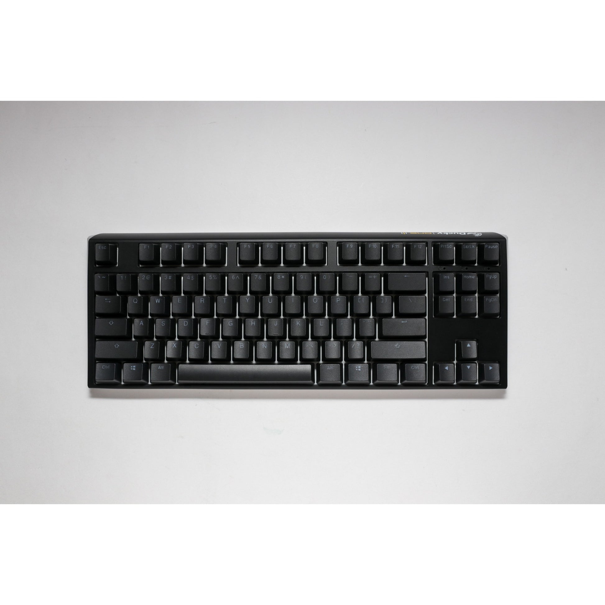 Ducky one 3 classic tkl rgb mechanisch toetsenbord (zwart, us lay-out (qwerty), cherry mx speed silver, 80% (tkl), rgb leds, double-shot pbt, hot-swappable, quack mechanics)
