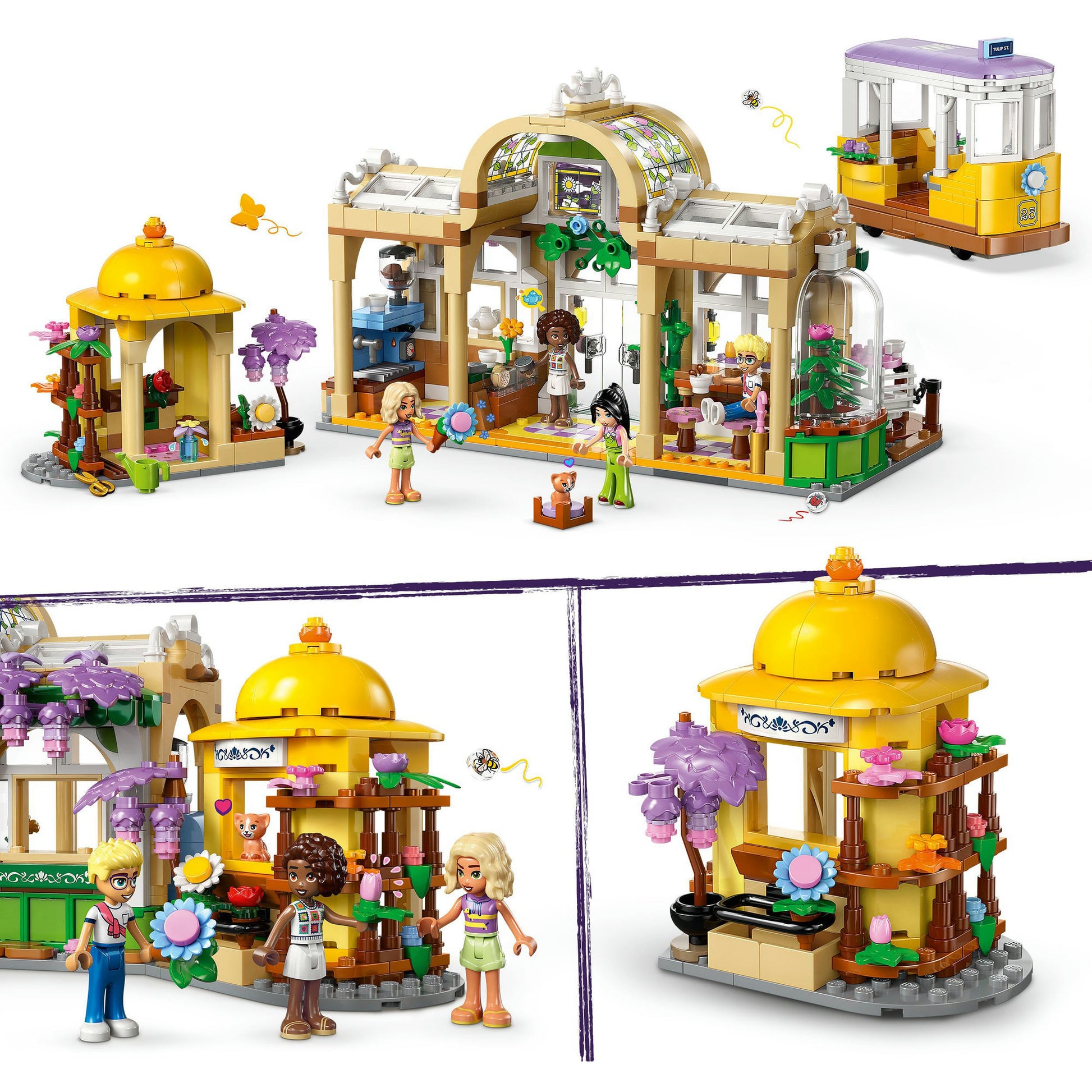 LEGO 42671 Friends Plantcafé e Bloemenwinkel