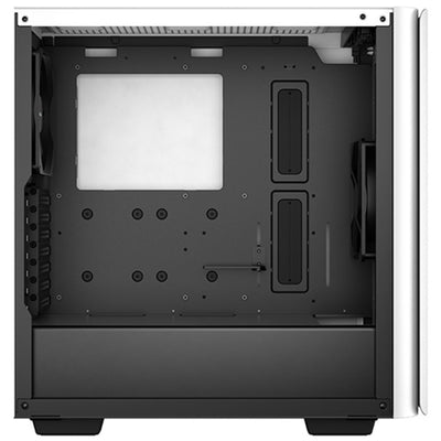 Deepcool ck500 midi tower behuizing (wit | 2x usb-a | 1x usb-c | tempered glass)