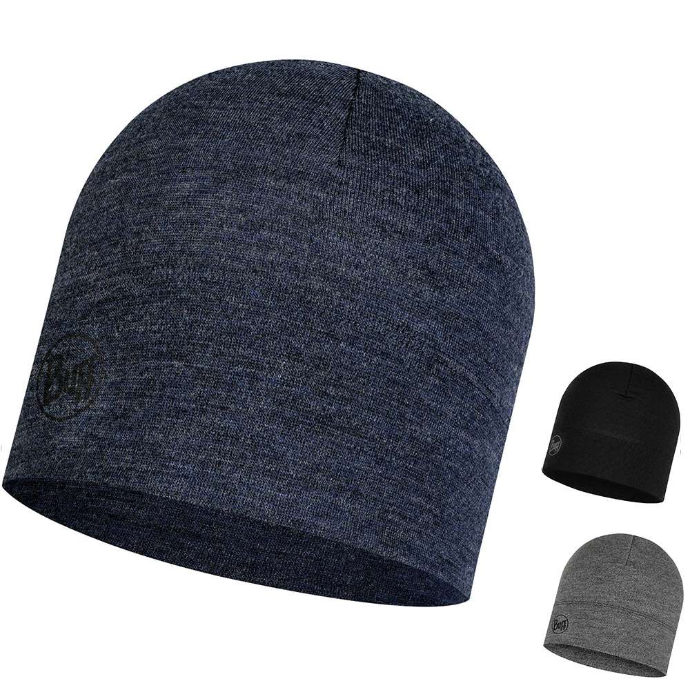 Buff de lana merino de peso medio - gorro