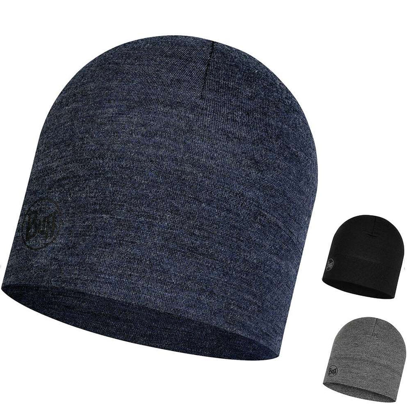 Buff de lana merino de peso medio - gorro