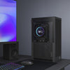 Custodia mini tower Nzxt h2 flow (nero | 2x USB-A | 1x USB-C | vetro temperato)