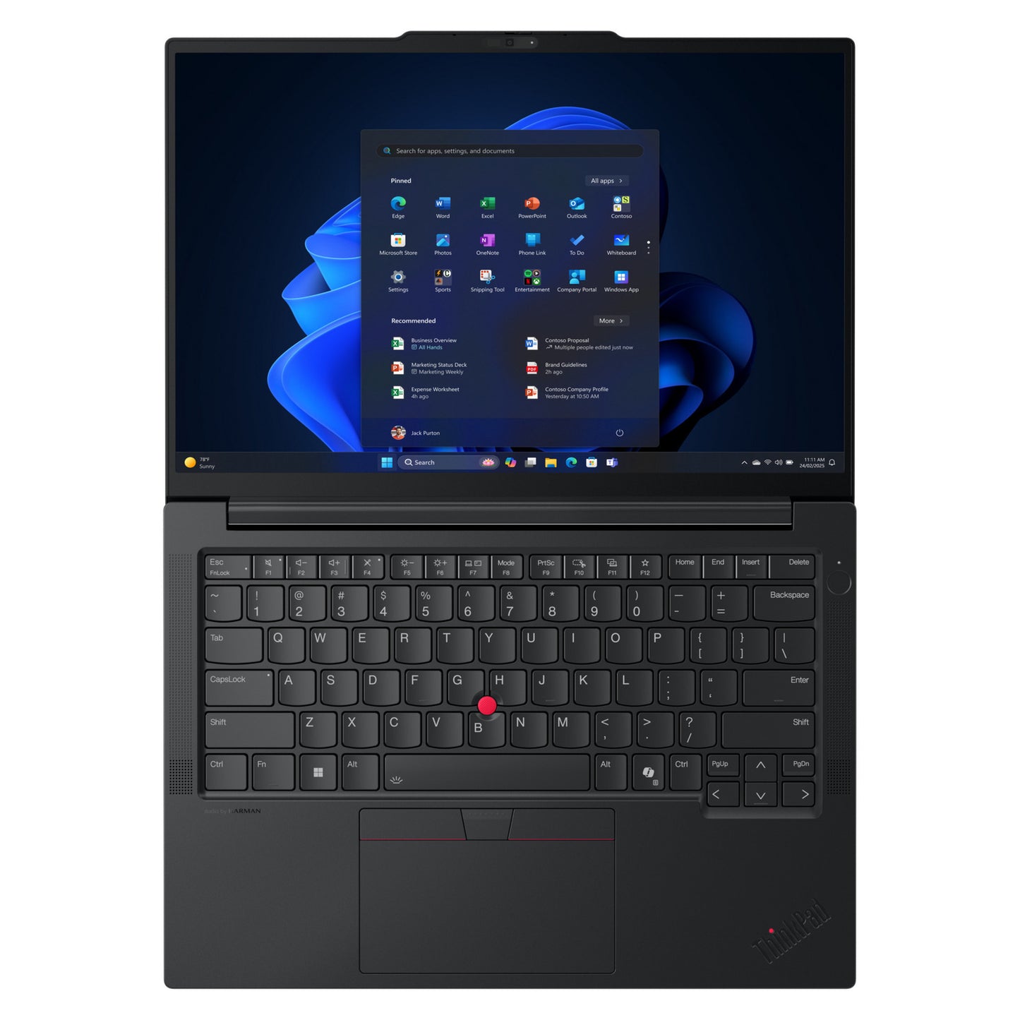 Laptop Lenovo thinkpad e14 gen 7 amd (21t0006pmh) 14 (nero | ryzen 5 220 | radeon 740m | 16 GB | SSD da 512 GB)