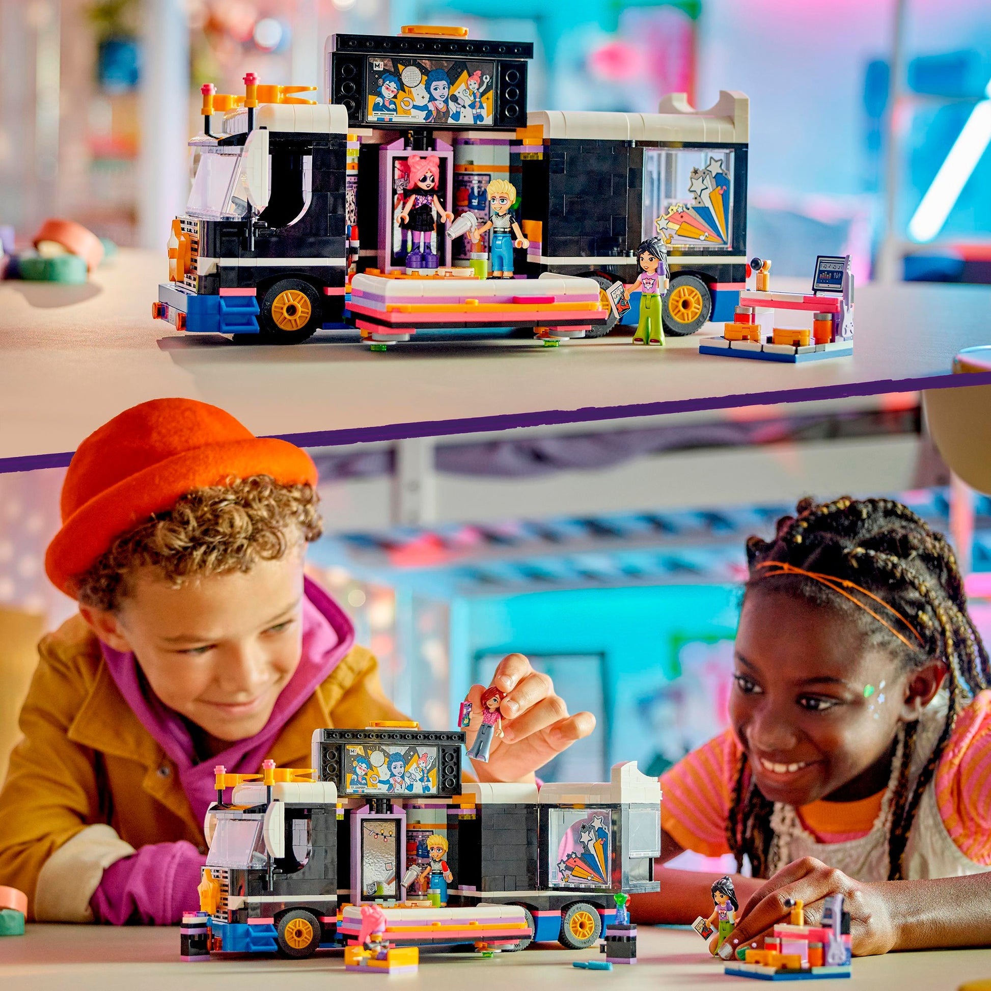 Lego LEGO Friends 42619 Autobús turístico de Popstar