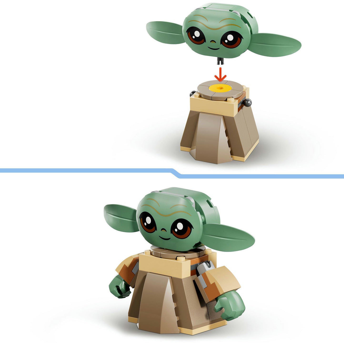Lego Star Wars Tm 75443 La casa di Grogu | 2 pezzi
