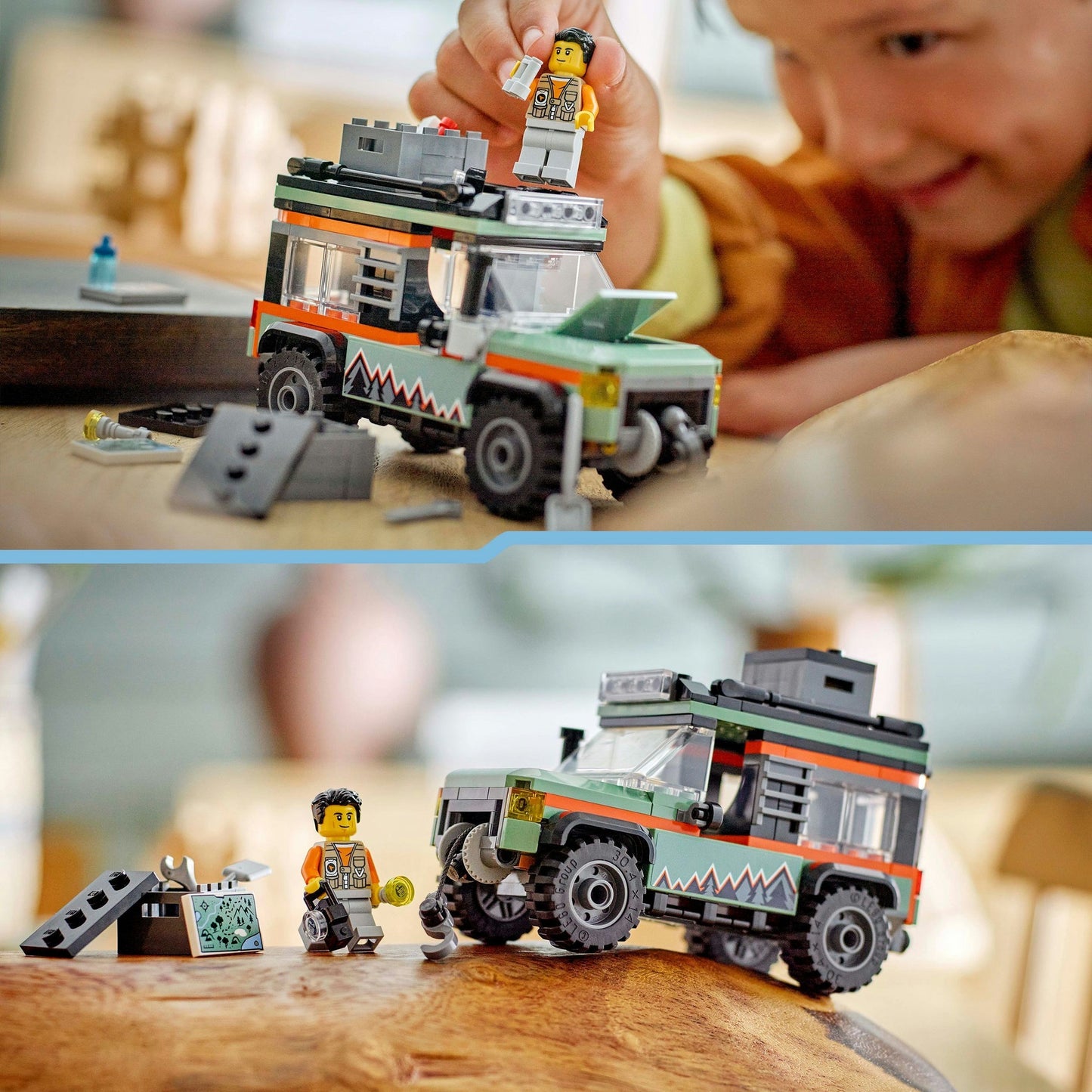 Lego Lego City 60447 4x4 SUV per le montagne