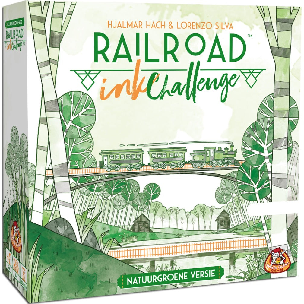 White Goblin Games Railroad Ink (natural green version)