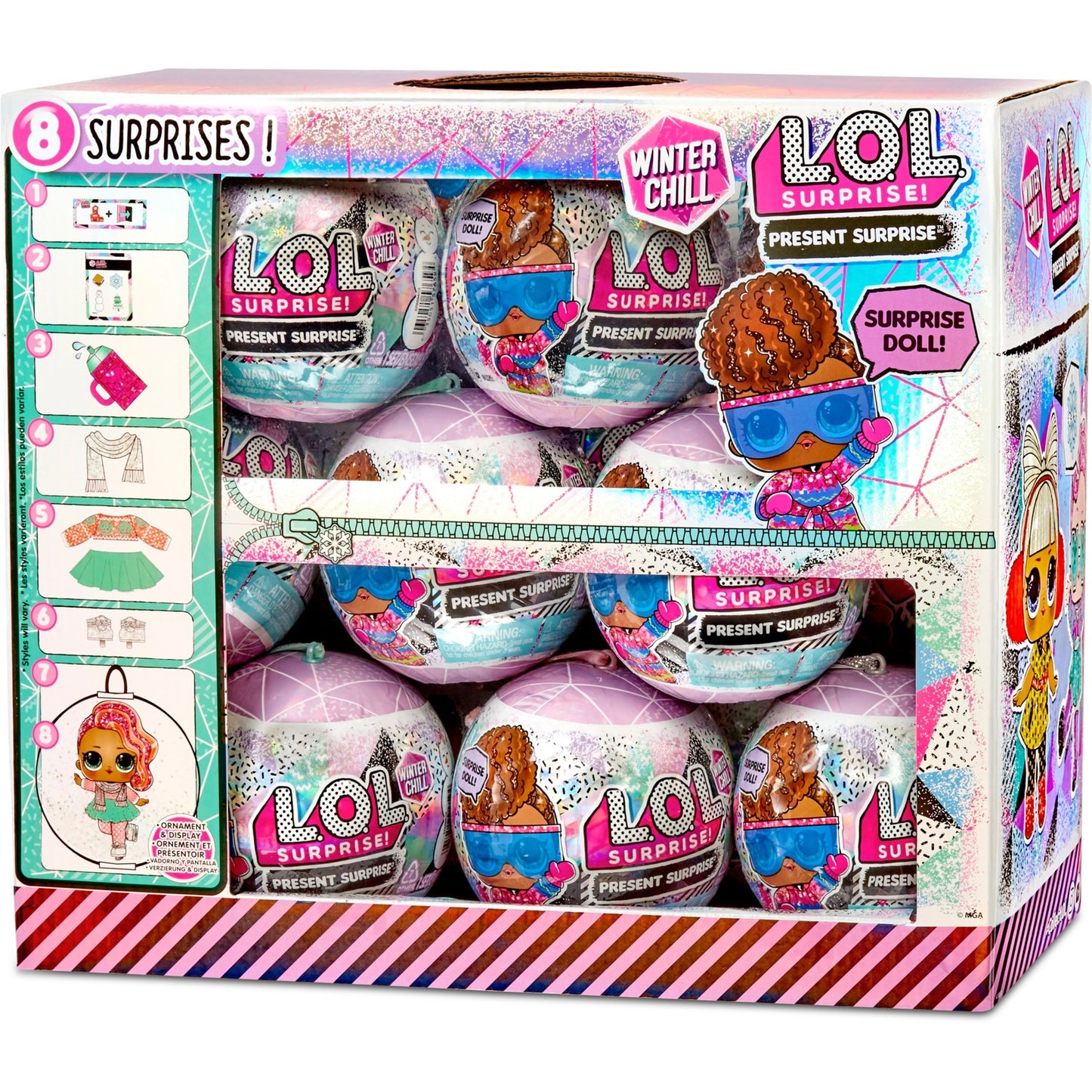 MGA Entertainment Surprise! Presentare il freddo invernale.
