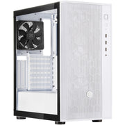 Silverstone fara r1 v2 midi tower behuizing (wit | 3x usb-a) - afbeelding 1