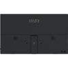 Msi pro mp165 e6 15.6 monitor (zwart, hdmi, 2x usb-c)