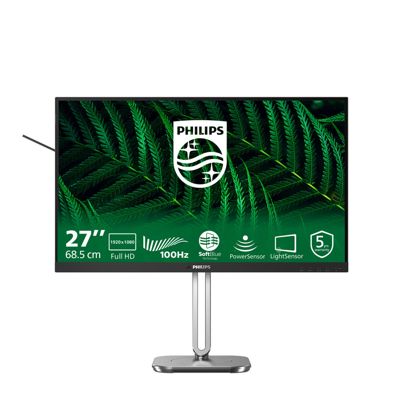 Monitor Philips 27b2g5200 27 (nero argento, VGA, HDMI, porta display, USB, audio, 100 Hz)