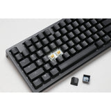 Ducky zero 6108 classic black rgb mechanisch gaming toetsenbord (zwart, us lay-out (qwerty), cherry mx2a blue, 100%, rgb leds, double-shot pbt, hot swap, 2.4ghz | bluetooth | usb-c) - afbeelding 9