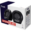 Trust polo 2.0 luidsprekerset pc-luidspreker (zwart)