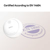 Imou slimme rookmelder - zsm1 bundel (wit, 3 stuks + zg2s smart gateway, zigbee)