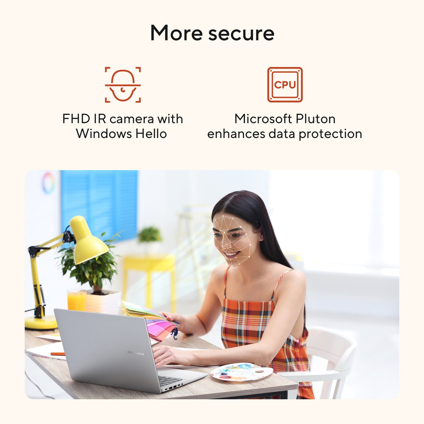 Asus vivobook 14 m1407ga-ly012w 14 copilot+ laptop (argento | ryzen 7 445 | radeon 840m | 16 GB | 512 GD SSD)