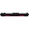 Lorgar kbp7075w, tastiera da gioco (nera, layout americano, logar tossico viola, 75%, rgb, hot-swapable, pbt double-shot, bluetooth 2.4ghz usb)
