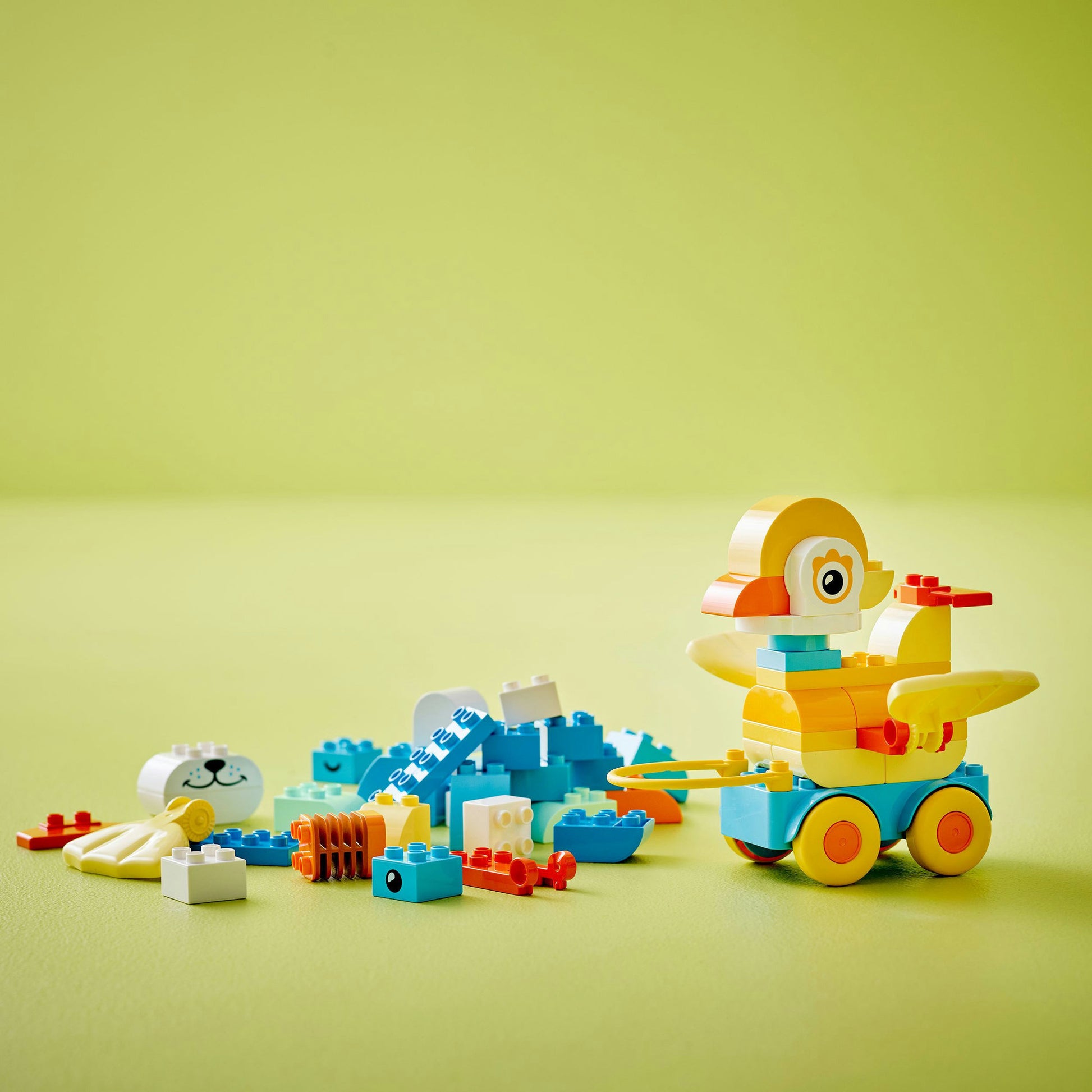 Lego duplo - 3-in-1 dieren op wielen constructiespeelgoed (10448)