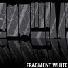 Unleazhed unscratch - película protectora de cuadro para bicicleta gravel bpg01 fragment white