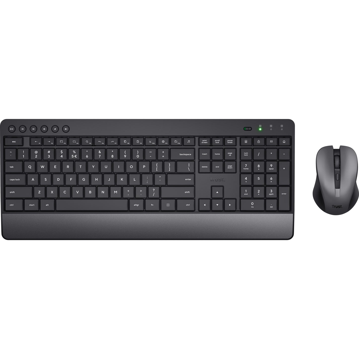 Confiar en Trezo Comfort Keyboards inalámbricos Muisset