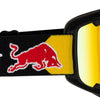 Red bull spect eyewear park-20re2 orange red mirror - maschera da sci