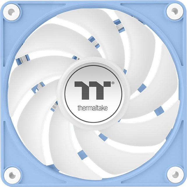 Thermaltake ct120 ex argb sync ventola di raffreddamento per PC hydrangea blue (pacchetto da 3 ventole) ventole per case (azzurro, 3 pezzi, 120 x 120 x 25 mm, pwm)
