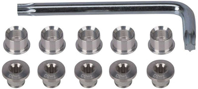 Juego tornillos plato fsa torx para 5 brazos