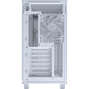 Asus Prime Ap303 - Alloggiamento Midi Tower con pannello a rete (bianco | 2x USB-A | 1x USB-C)
