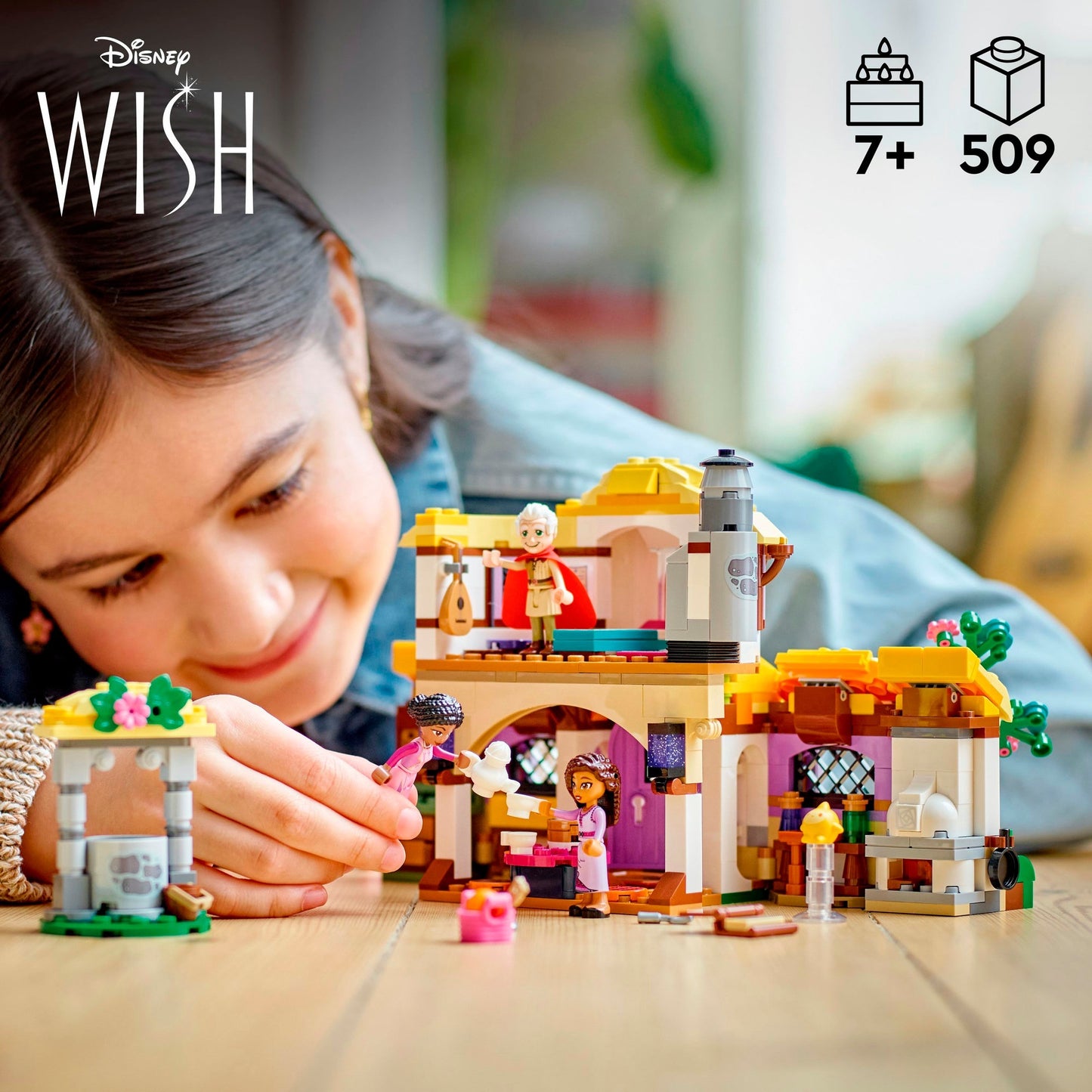 Lego Disney - Giocattolo da costruzione della casa di Asha (43231)