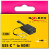 DELOCK USB-C> DECATTO ADAPITORE HDMI
