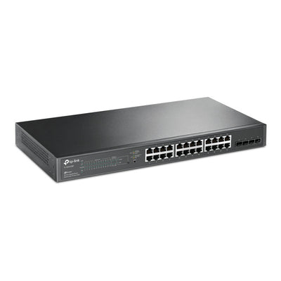 Tp-link Omada SG2428P Jetstream 28-port Gigabit Smart Switch (black, 24x PoE+)
