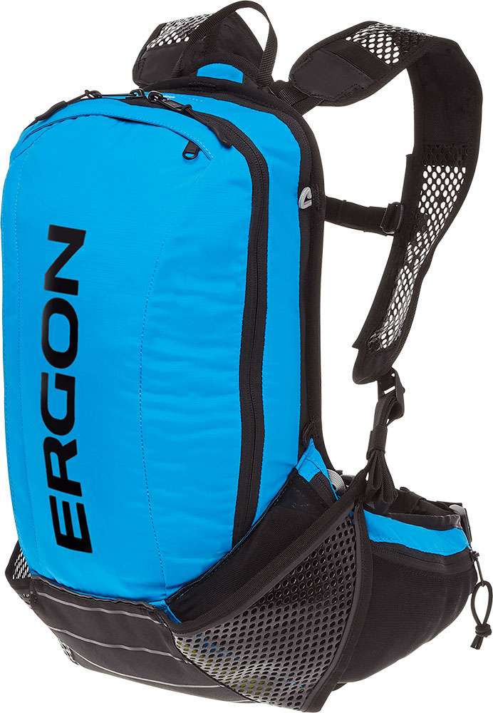 Mochila Ergon BX2 Evo - Ligera, Azul, 10+1,5 L, Impermeable