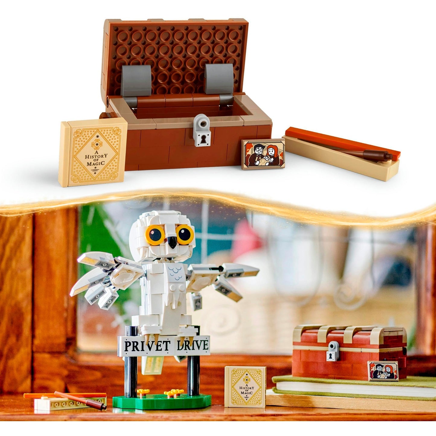 Lego 76425 Harry Potter Hedwig a Ligusterlaan 4