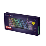 Trust gxt 867 acira 60% mini mechanisch gaming toetsenbord (zwart, us lay-out (qwerty), outemu red, 60%, rgb) - afbeelding 6