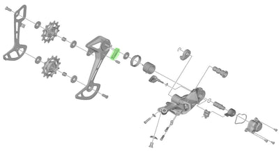 Parachoques Shimano para cambio trasero rd-m7100