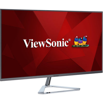 Monitor Viewsonic vx3276-mhd-3 31,5 (nero (opaco) argento, 1x HDMI, 1x porta display, VGA, audio)